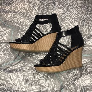 American Eagle wedged heels